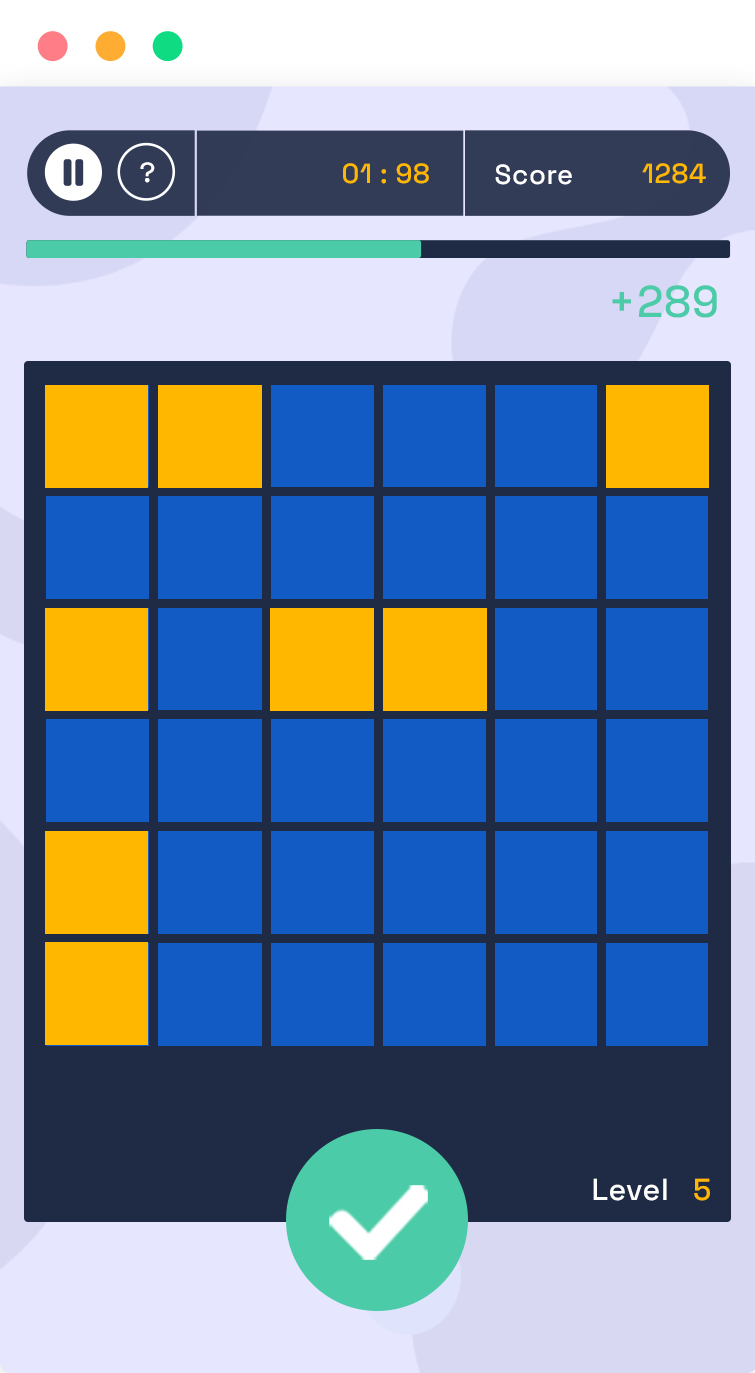 Square Game Example